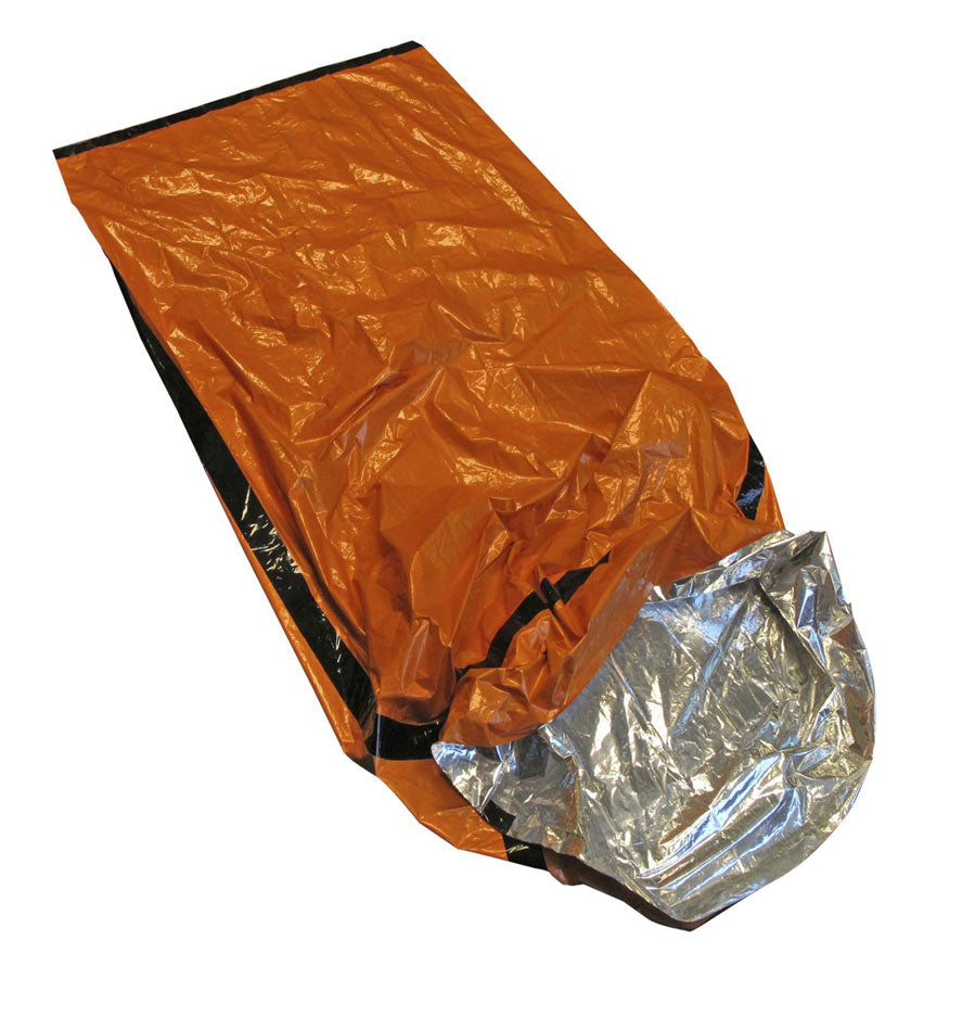 Emergency Bivy Sleeping Bag Available in Green or Orange