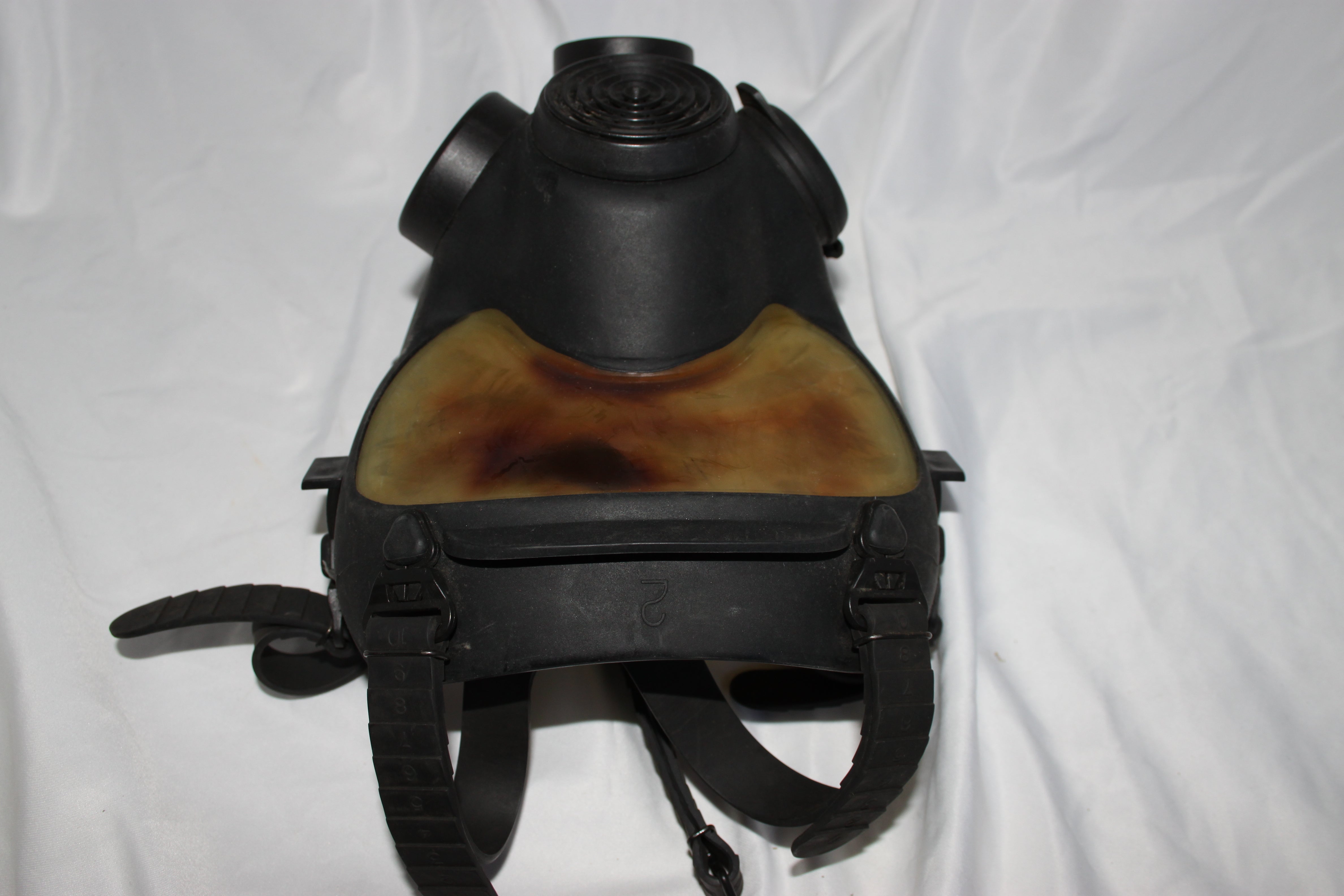 Polish Maskpol Military MP5 Gas Mask Size Large (2) Defective