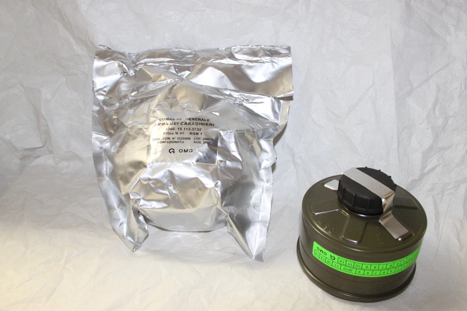 M90 GOMG Green 40mm Threaded Filter Exp. 2008