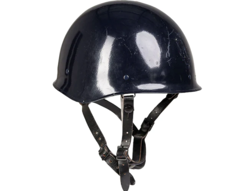 French Military Paratrooper Helmet Blue Gendarmerie