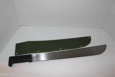 18" Machete w/ Sheath