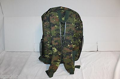 Neon Green Digital Camo Backpack ESKY 4 Pocket Military Style Bag
