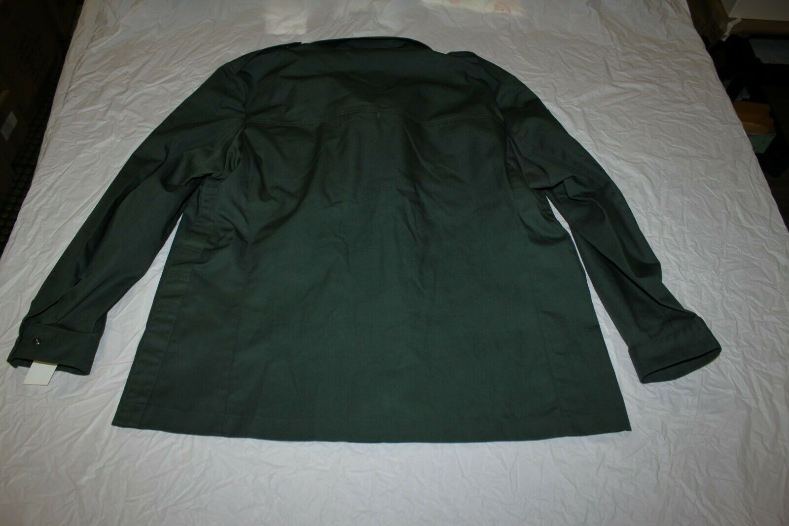 German Military Firmen NR 546 Button Zipper Shirt Ranger Officer Green Euro Top