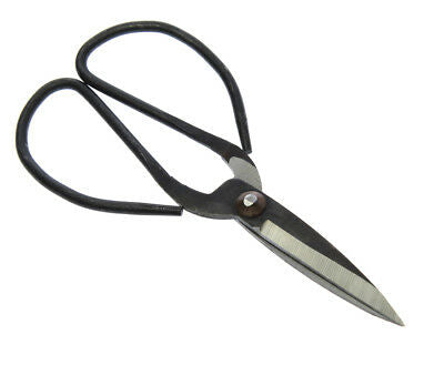 6" Famous Chinese Scissors Hardened Alloy Steel Black Finish Heavy Duty Survival