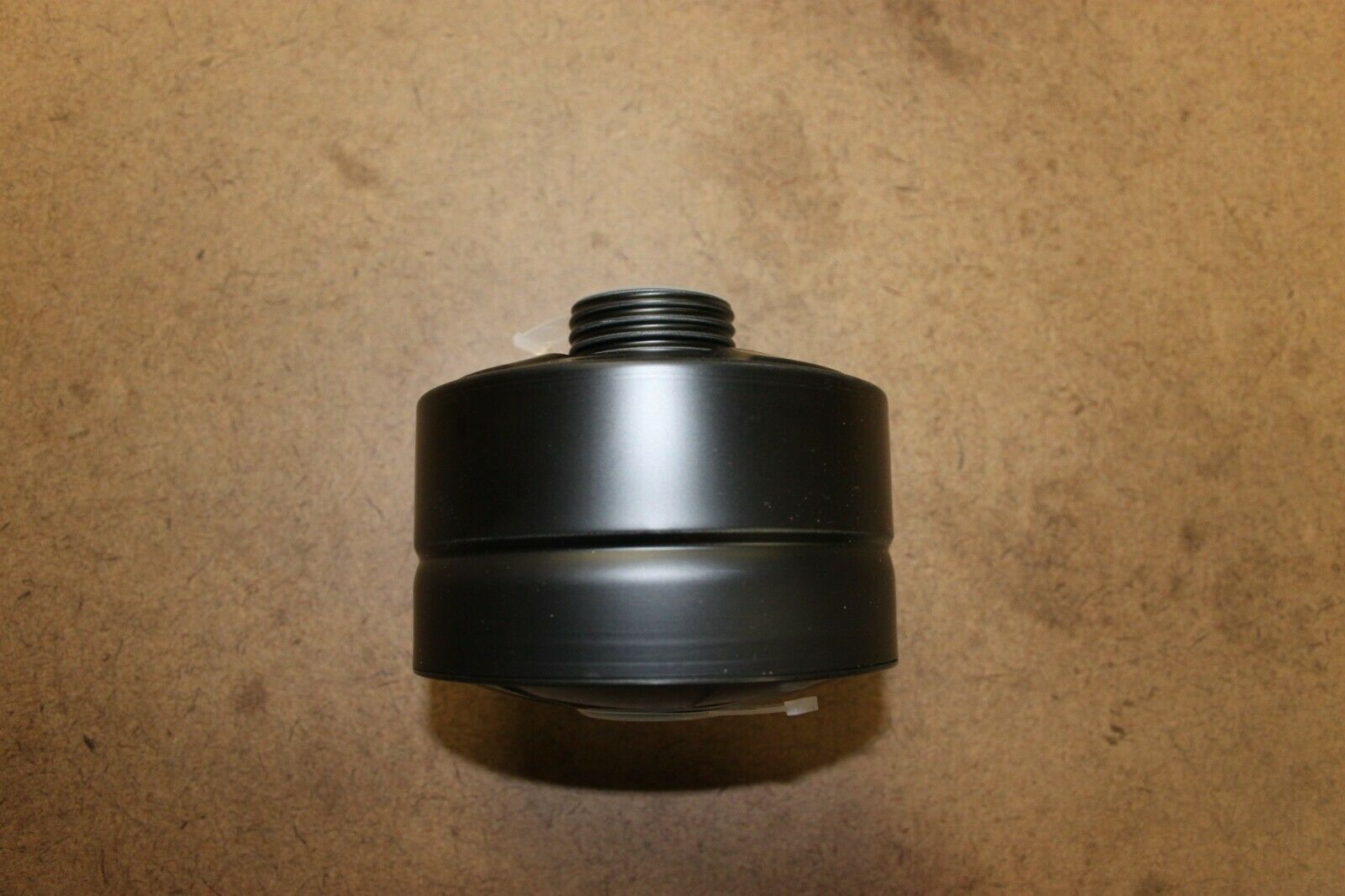 Large Military Gas Mask Black Filter 40mm NATO fits Israeli MP5 Canister NEW