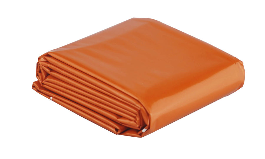 Heavy Duty Emergency Aluminized Blanket Available in Green or Orange
