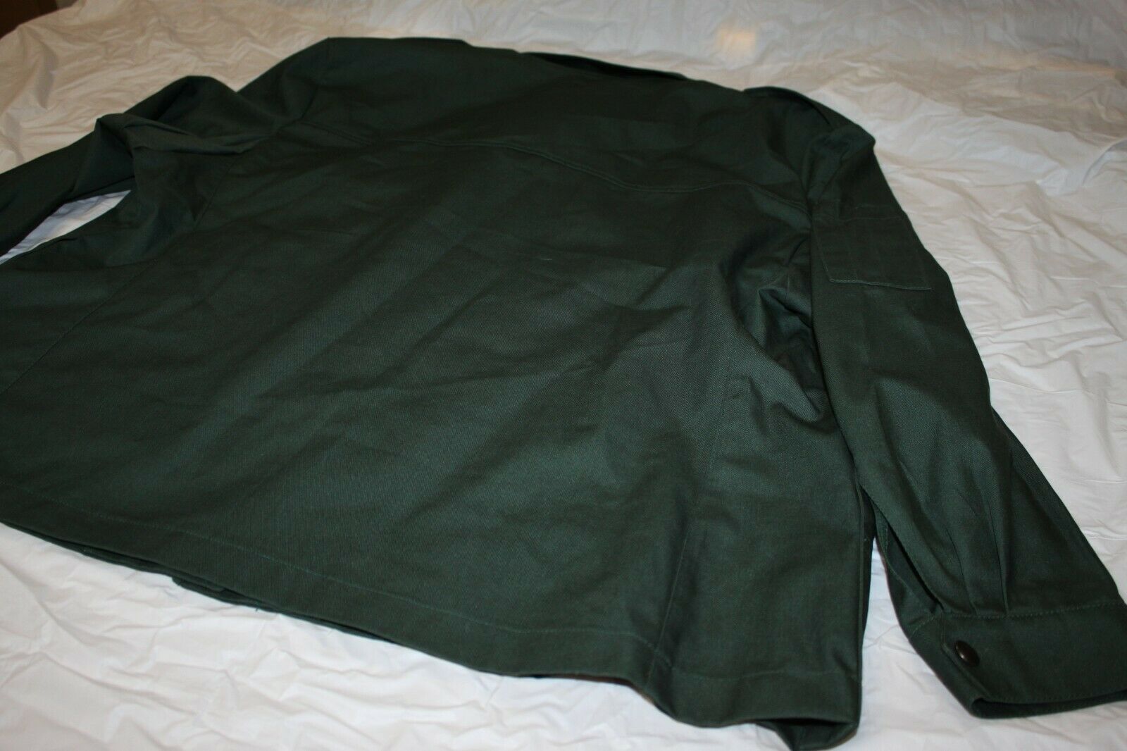 German Military Firmen NR 524 Button Zipper Shirt Medium Officer Green Euro 19