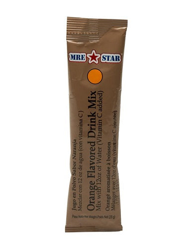 6 pk MRE Power Stick Powdered Drink Mix w/Vitamin C Electrolytes-Assorted Flavors