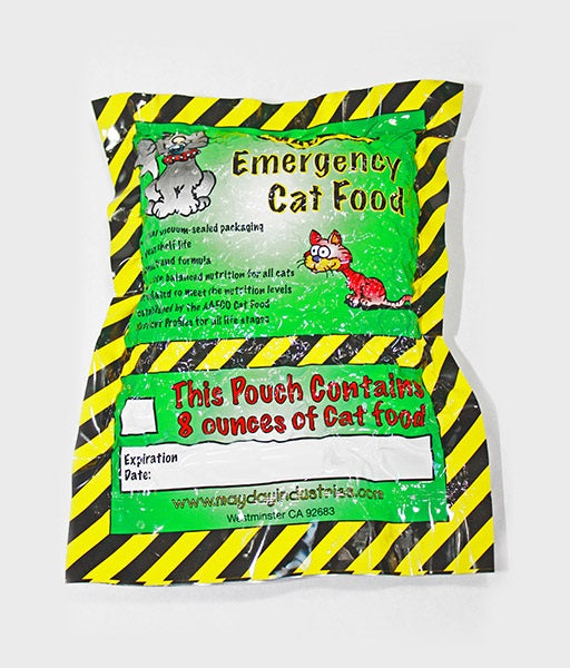 Emergency Survival Cat Food 8oz Five Year Shelf Life