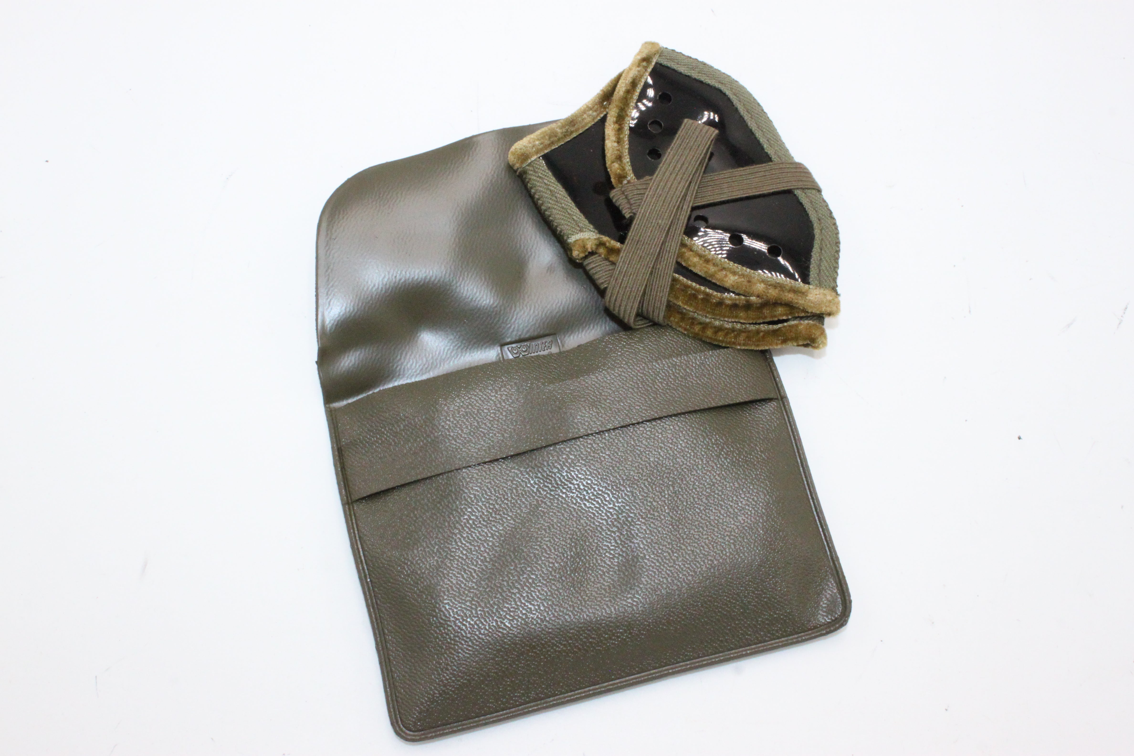 German Folding Goggles W/pouch Used