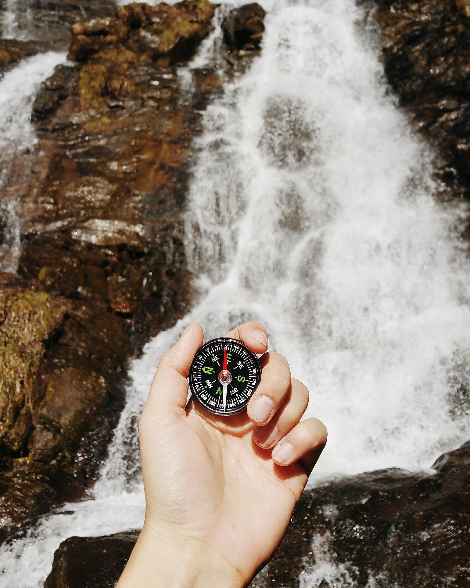 Small Pocket Compass Lightweight