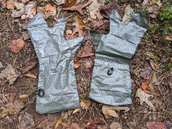 Military Surplus Chemical NBC Protective Gloves