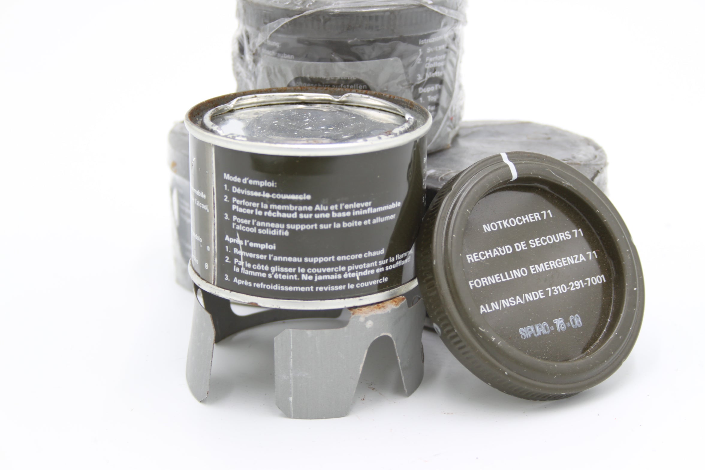 Swiss Military M71 Stove with Stand and Fuel - 1