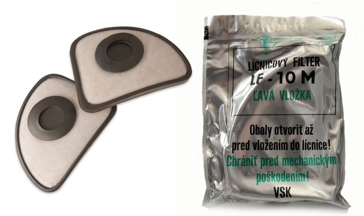 NEW Sealed Asbestos Free Czech NBC Respirator Gas Mask Filters Set For M10 and M10M