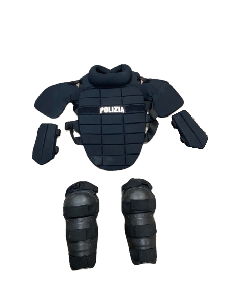 Italian Police Riot Protective Gear- Used