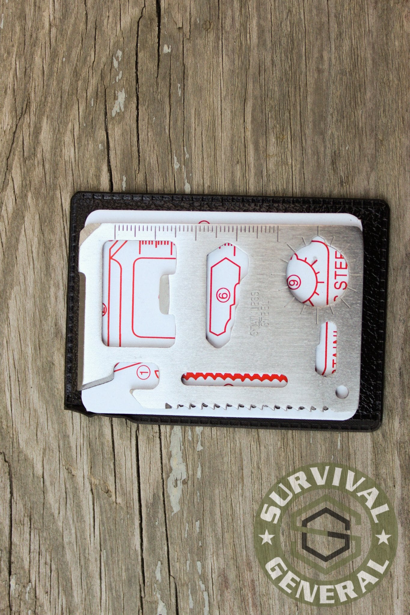 11 In 1 Pocket Stainless Steel Survival Tool