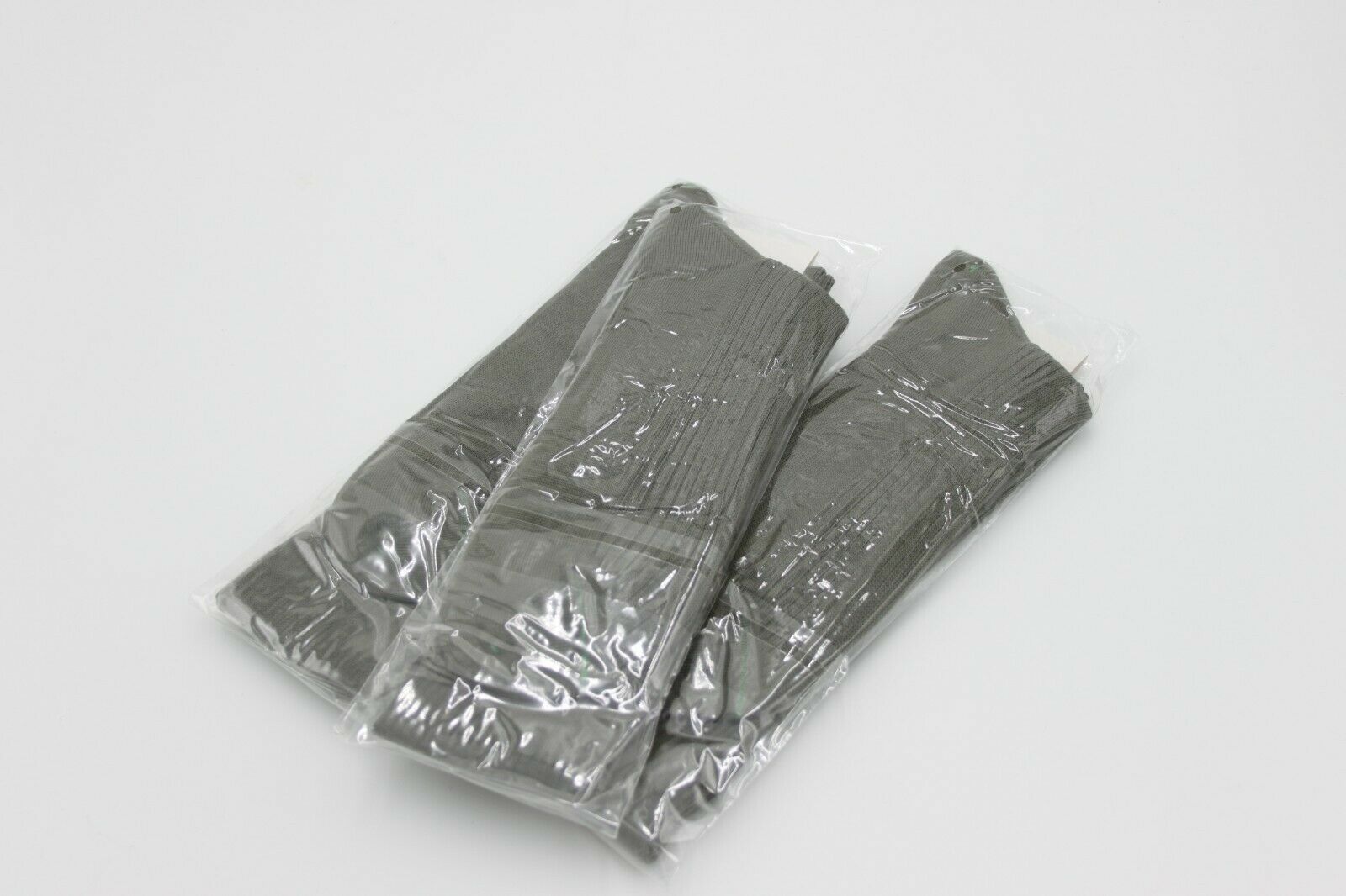 Pair of NEW French Cotton Boot Sock Medium OD Green Summer Sport Business 40 EU