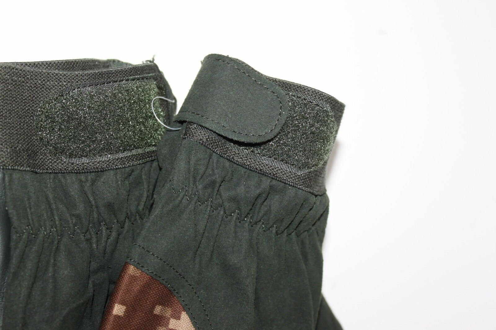 Medium Tan Digital Hunter Green Tactical Gloves Military Style