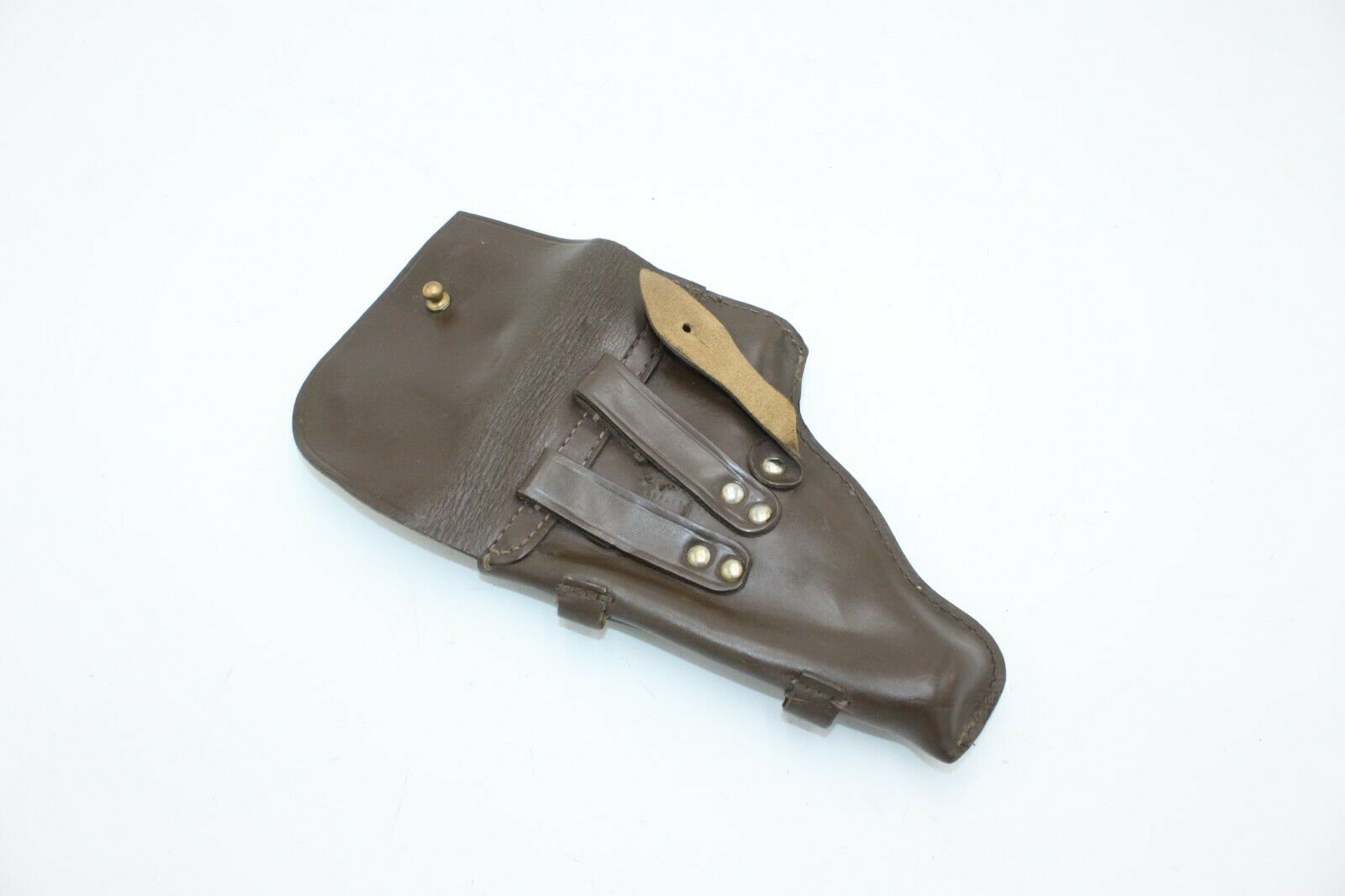 Military Cold War Soviet Russian Makarov Pistol Holster Leather Brown 70's Surp