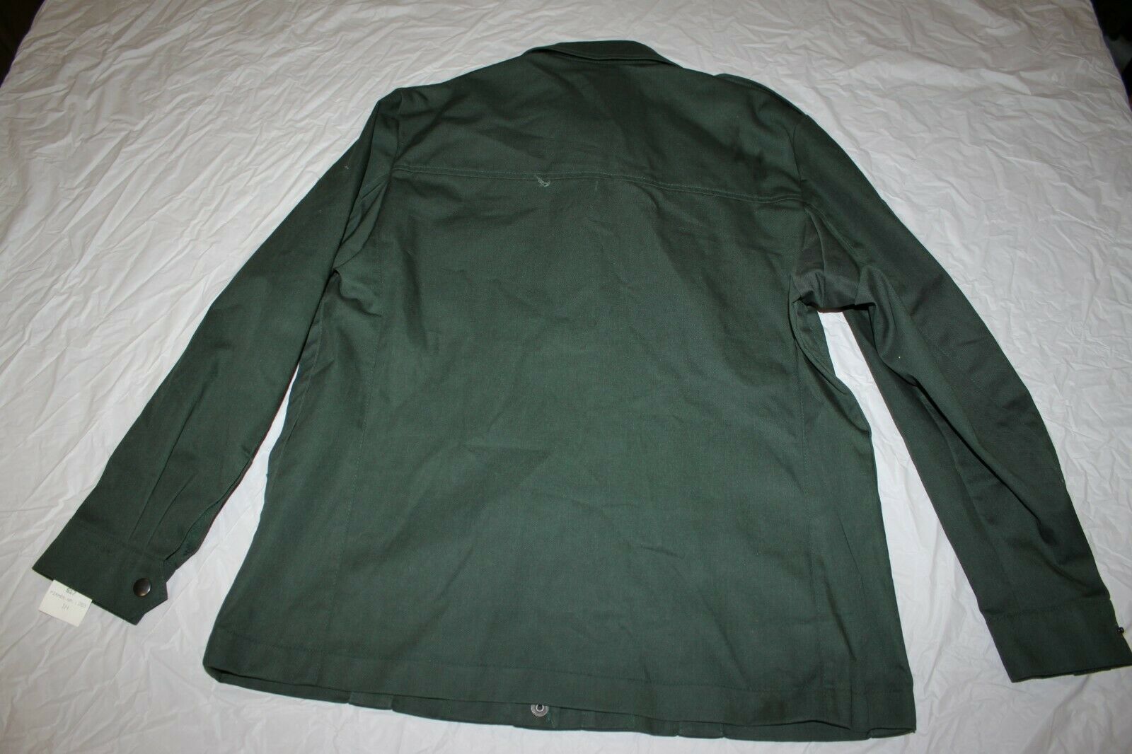 German Military Firmen NR 517 Button Zipper Shirt Ranger Officer Green Euro Top