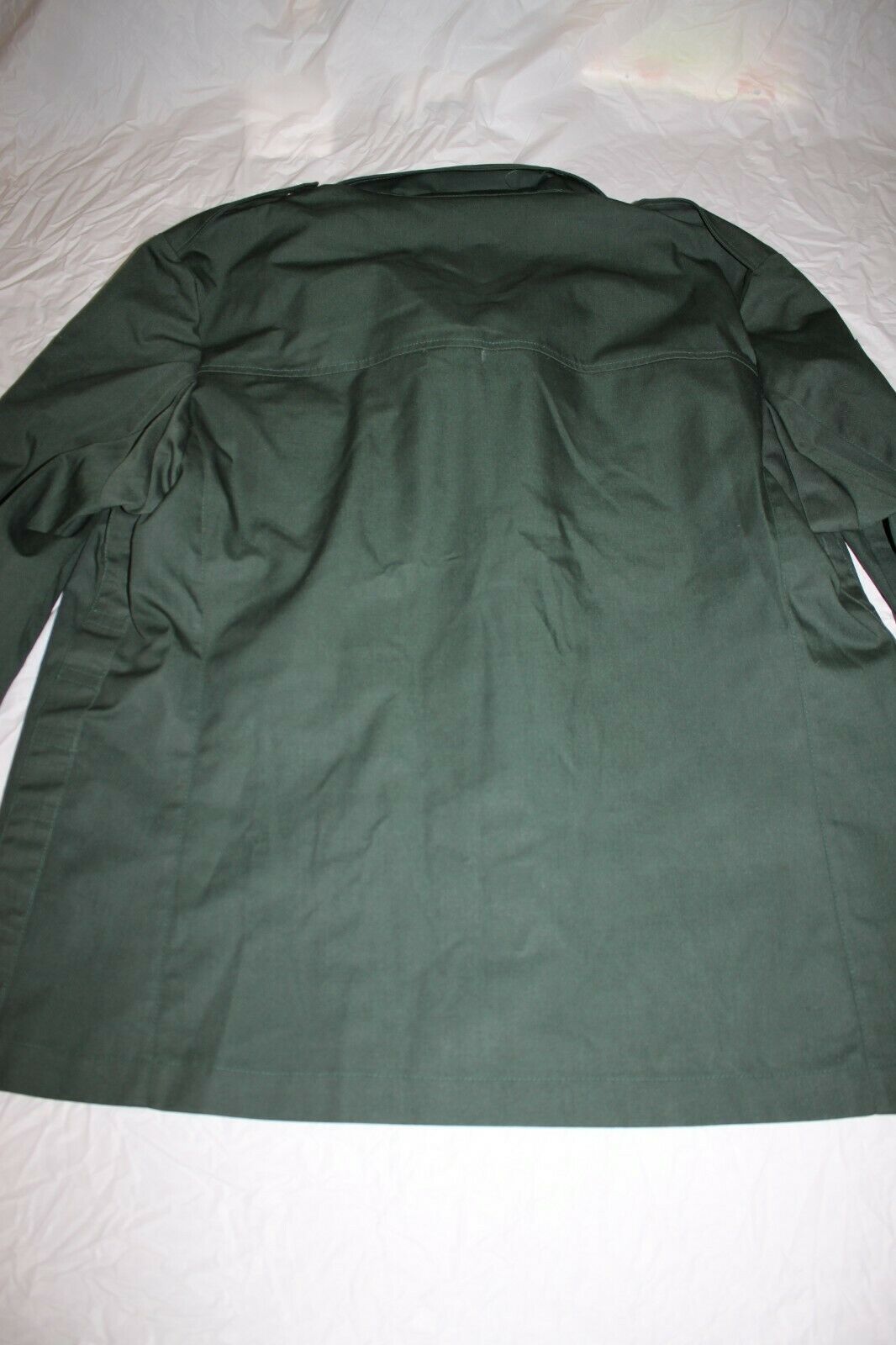 German Military Firmen NR 546 Button Zipper Shirt Ranger Officer Green Euro Top
