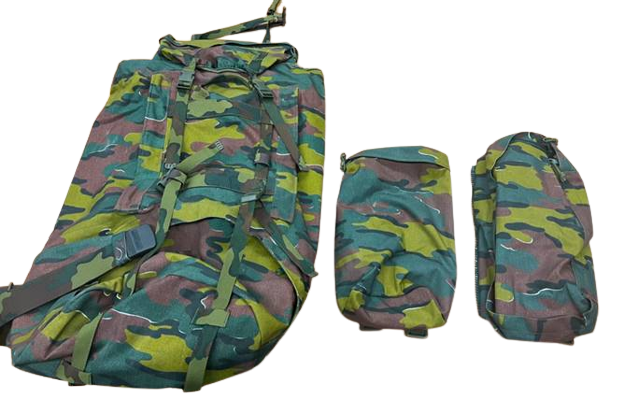 Belgian Military Jigsaw Camo 110 Liter Backpack
