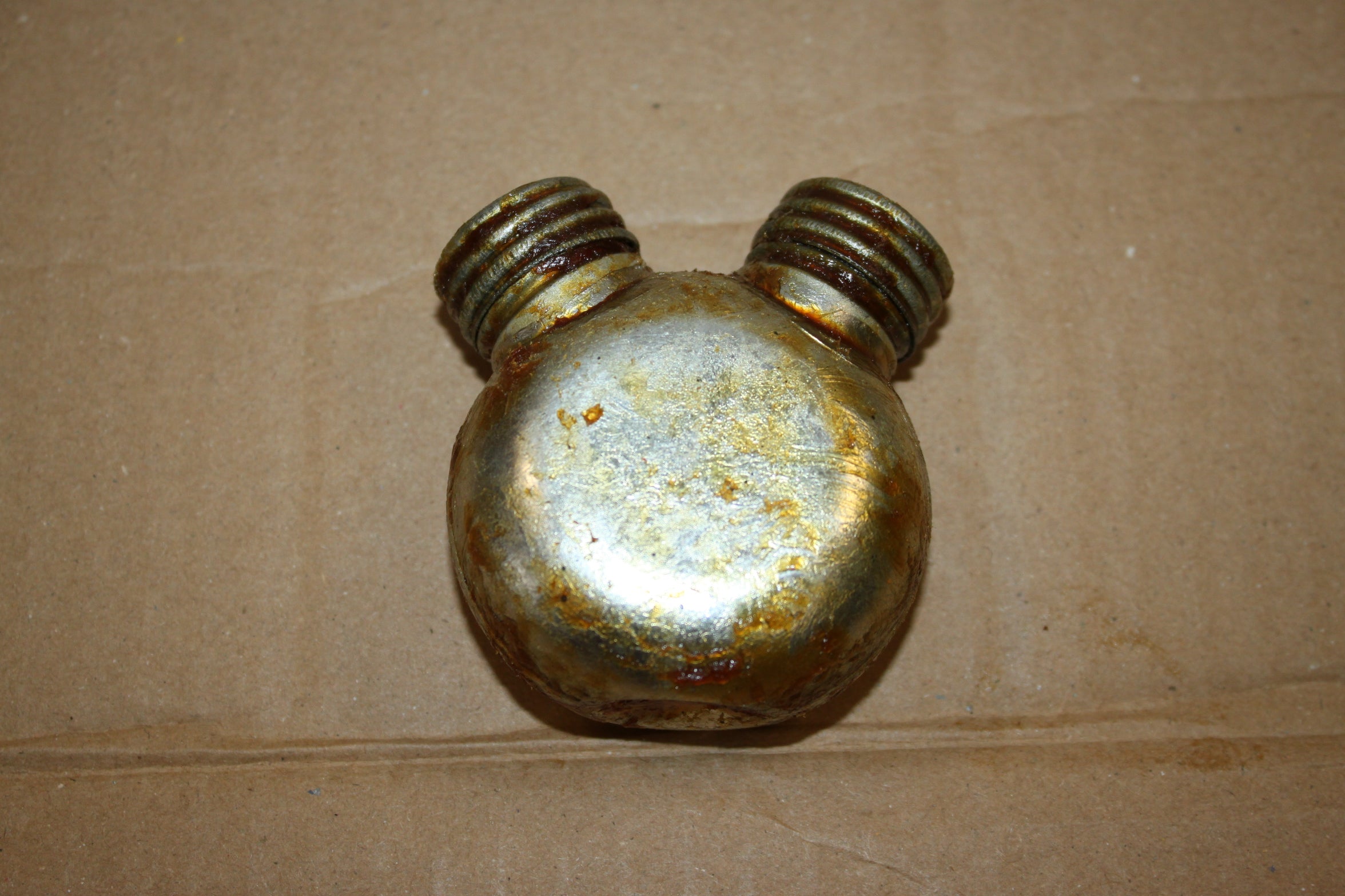 USSR Soviet Army Double Compartment Oiler