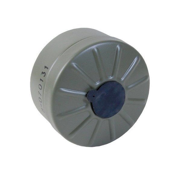 Gray Standard Size Filter for the 60mm Threaded Gas Mask fits Finnish and Serbian Mask