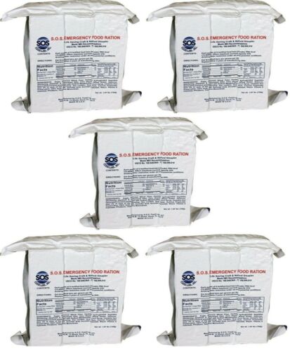 SOS Emergency 3 Day Ration Food Bars 3600 Calorie