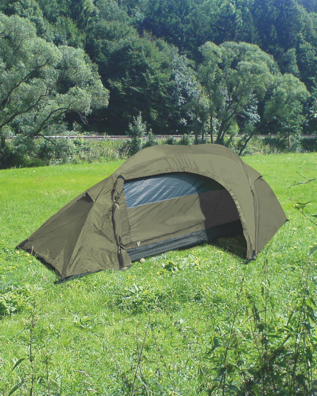 Mil-Tec 1-Man OD Green Recon Tent