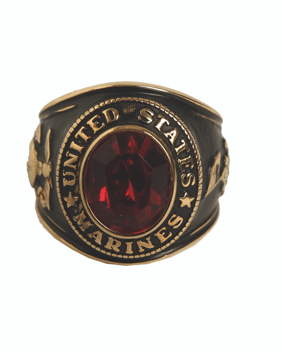 US Marine's Style Ring- Gold Color