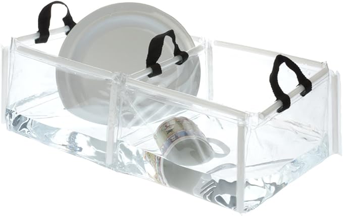 CLOSEOUT Dual PVC Camping Sink 20x6x10