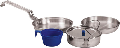 5 Piece Aluminum Mess Kit
