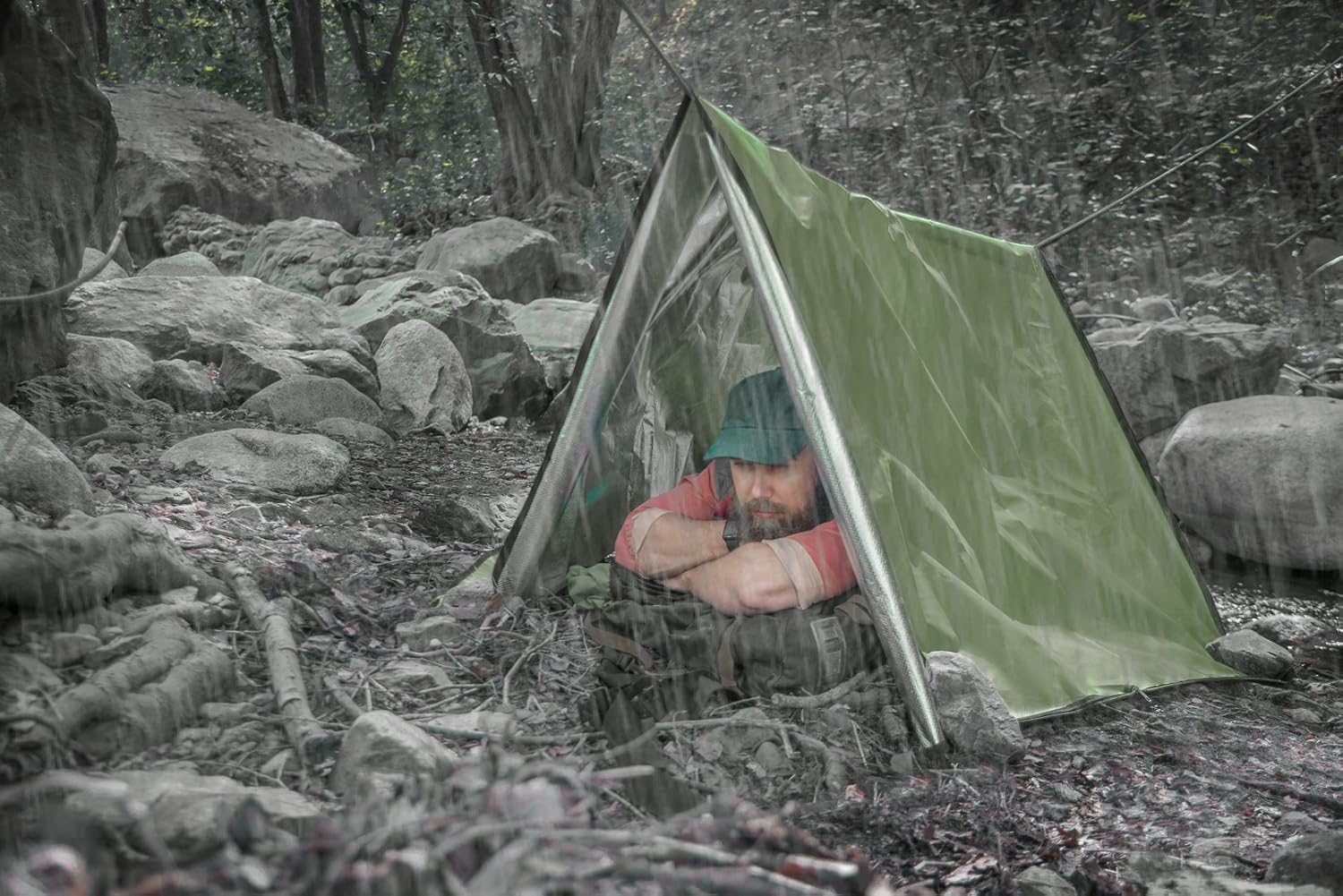 Emergency Thermal Reflective Shelter Kit