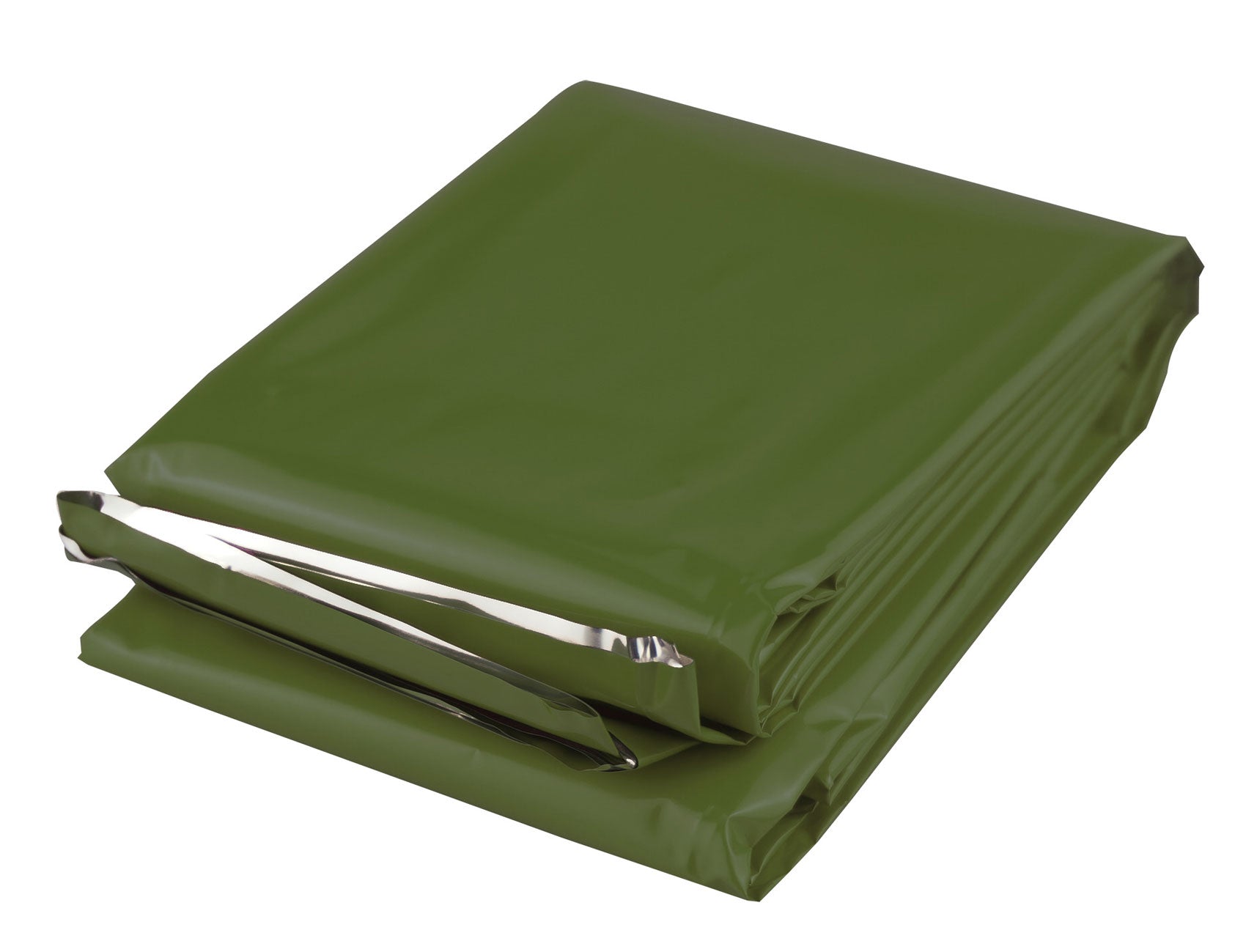 Heavy Duty Emergency Aluminized Blanket Available in Green or Orange