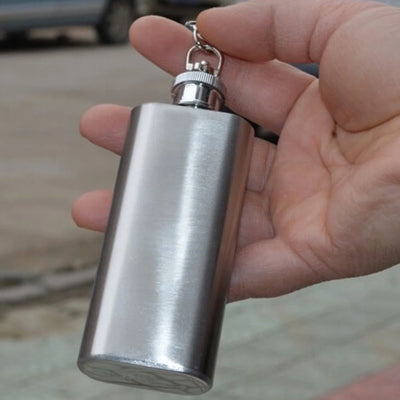 2 oz Stainless Keychain Flask