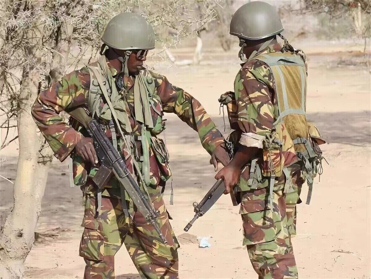 Kenya DPM Camouflage Military Uniform Vest