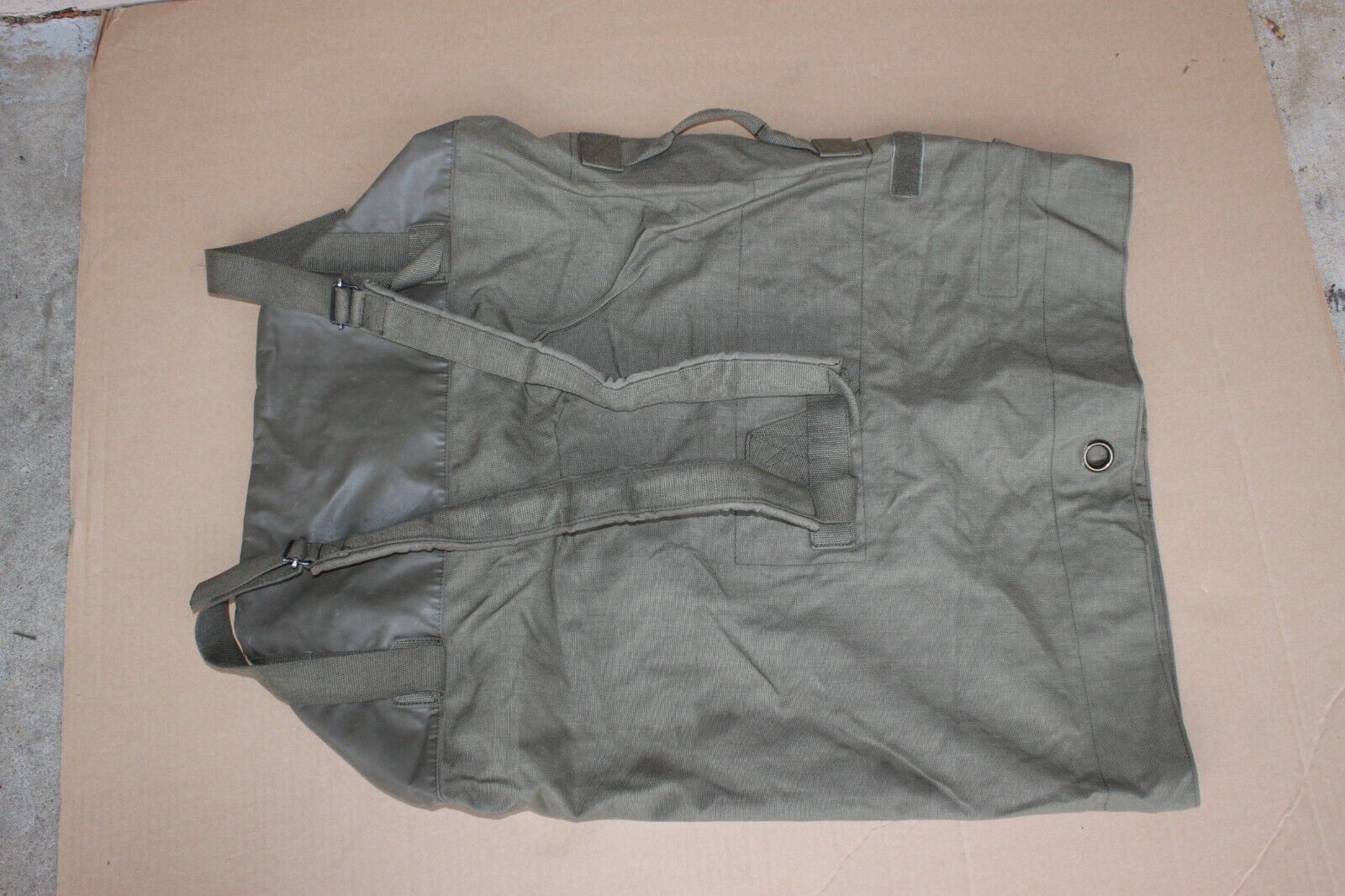 Euro Dutch Army Duffel Bag Large Nylon OD Green