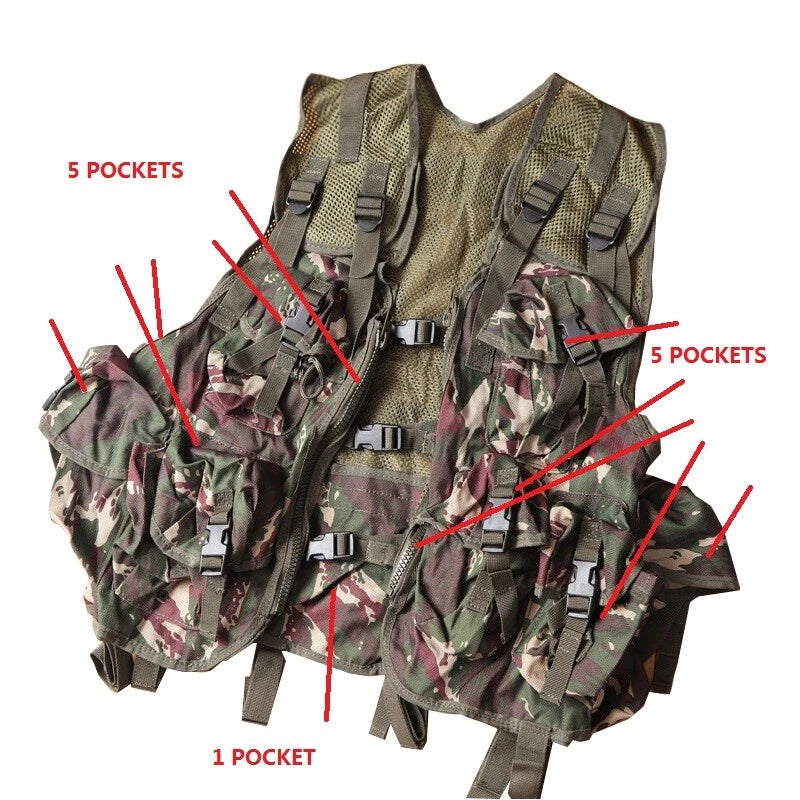 Kenya DPM Camouflage Military Uniform Vest
