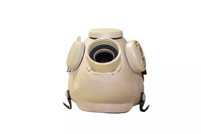 DEFECTIVE TAN French ARF Military Gas Mask