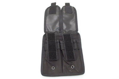 Italian Military Police Double Mag Nylon Pouch Black AR/M4