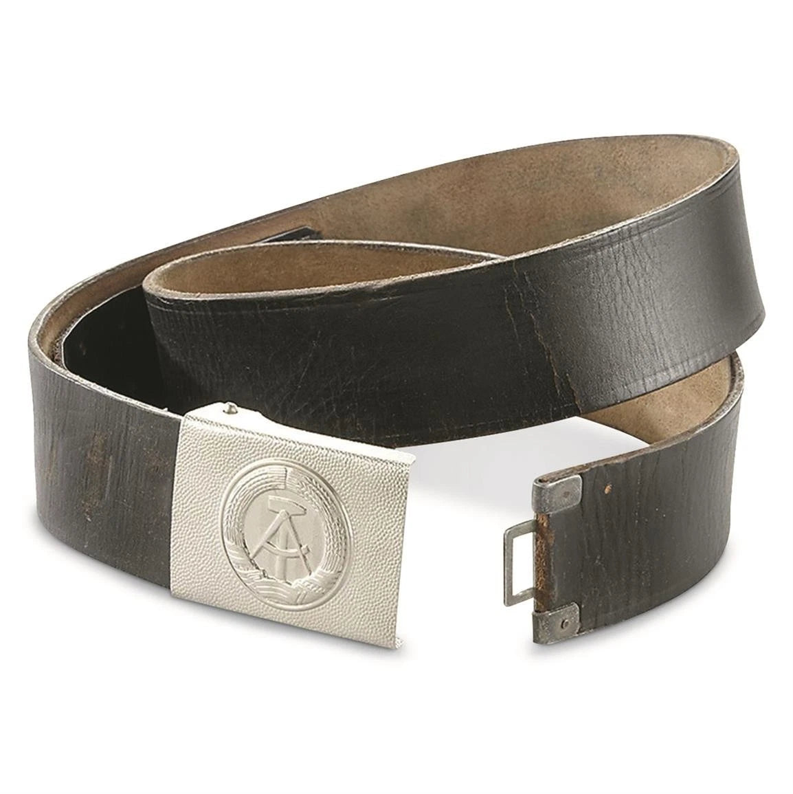 East German NVA Leather Service Belt