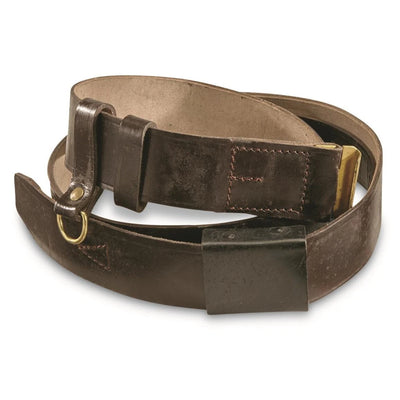 Romanian Army Brown Leather Service Belt