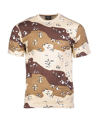 6 Color Desert Camo T-Shirt