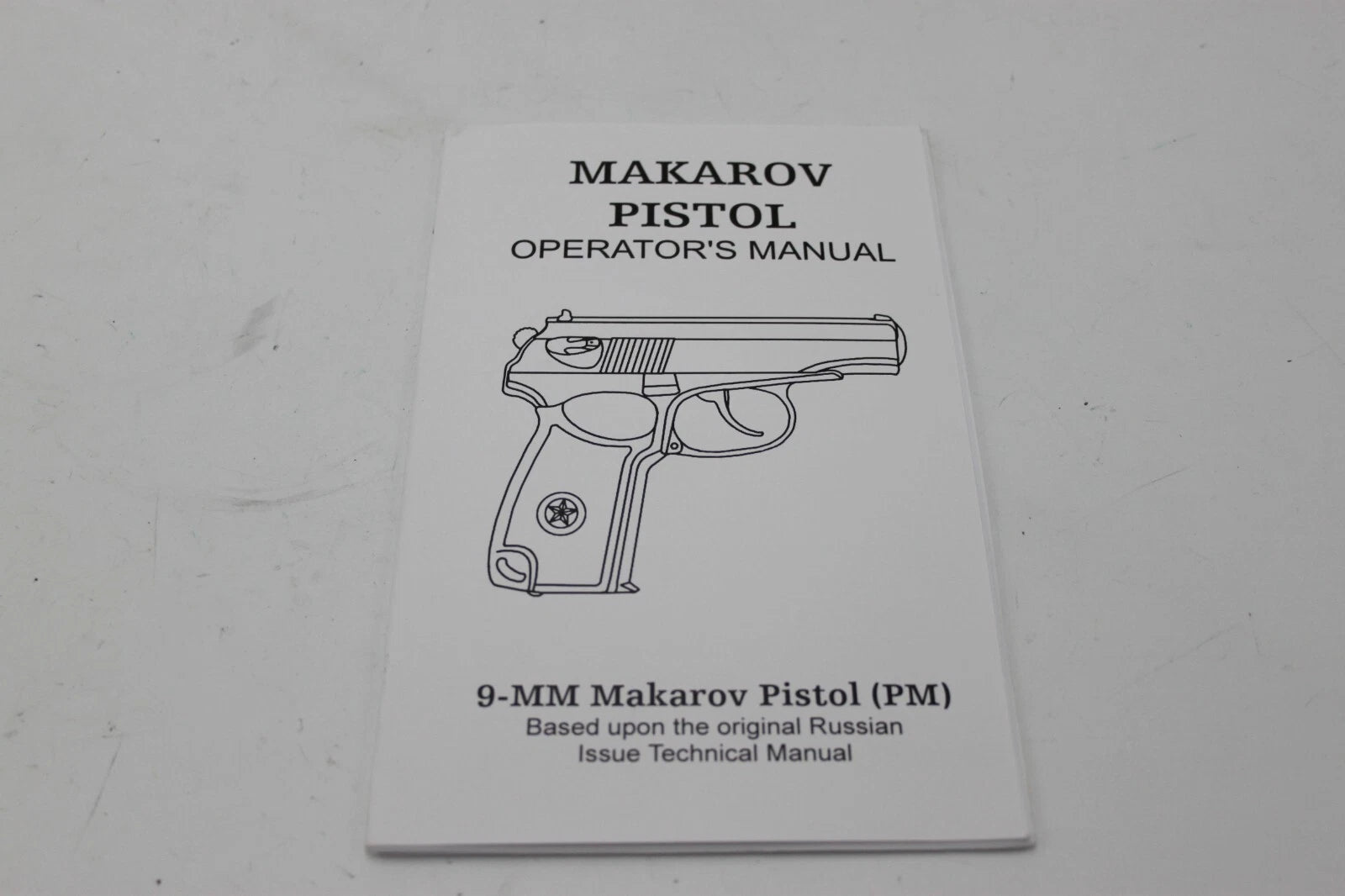 Makarov Pistol Operator's Manual 9mm