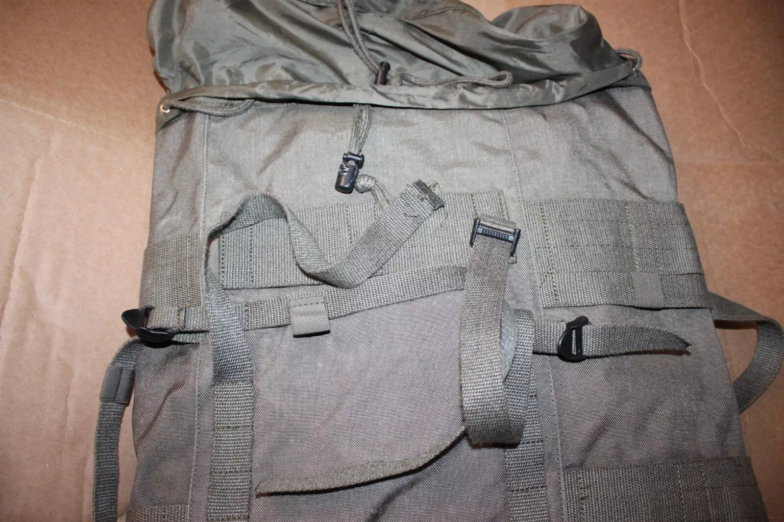 Austrian Military Alpine Backpack- One Working Shoulder Strap No Lid