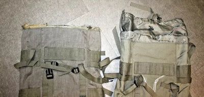 Austrian Military Alpine Backpack- One Working Shoulder Strap No Lid