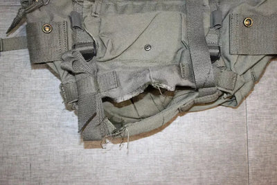 Austrian Military Alpine Backpack- One Working Shoulder Strap No Lid