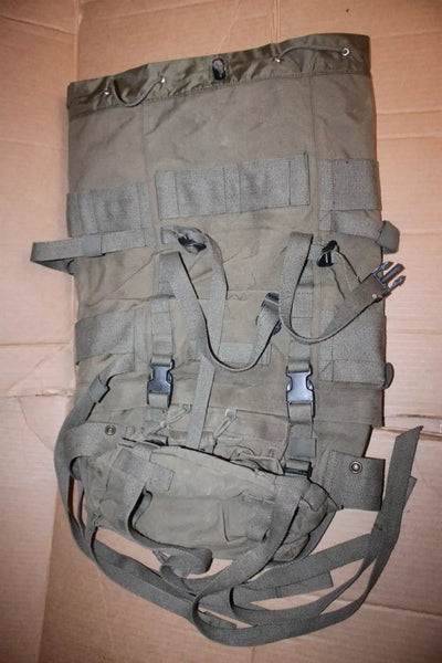 Austrian Military Alpine Backpack- One Working Shoulder Strap No Lid
