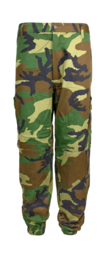 Unissued Italian Military Woodland Camo Pants